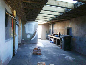 1 kitchen before when it was a yard - 1