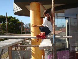 Pillars special paint effects