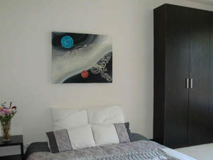 abstract bedrooms greys - 1